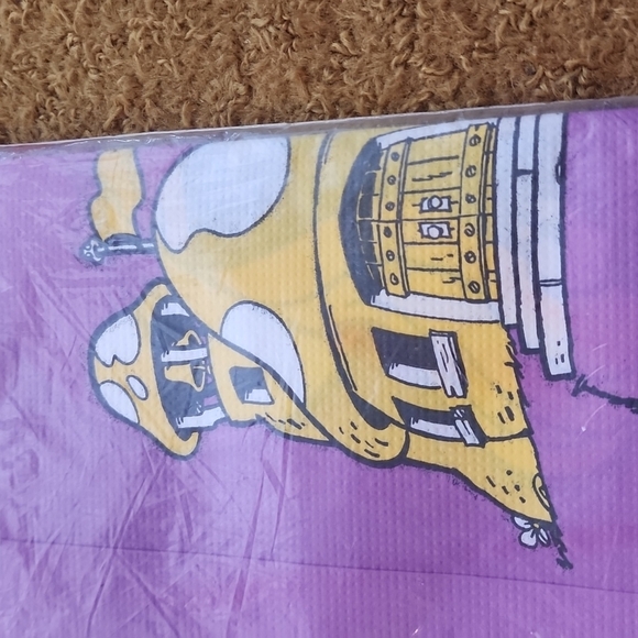 Vintage smurfette paper tablecloth 1982 - Picture 5 of 6